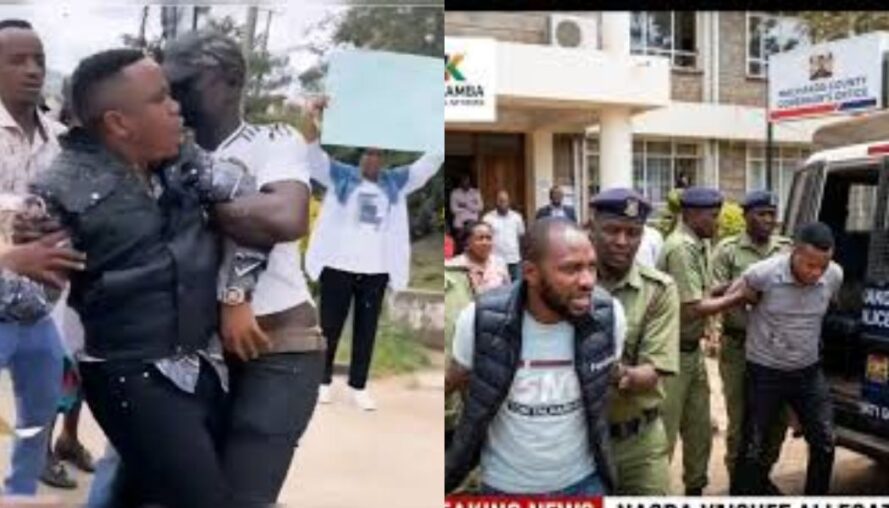 Comedians Sammy Kioko and Tom Daktari arrested over Machakos County payment dispute